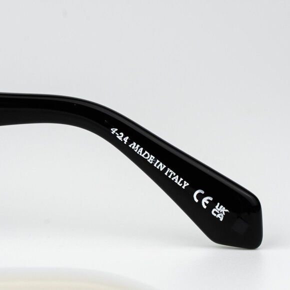 Off-White ORLANDO Women Sunglasses White Black Grey Oval OERI13O ORLANDO 0107 main image 11